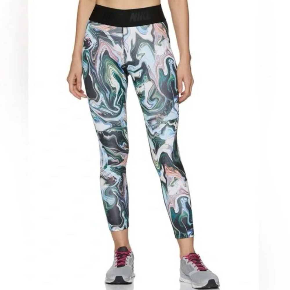 Nike Women's Marble Pattern Sports Leggings